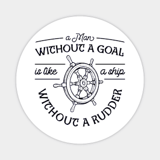 A man without a goal Magnet